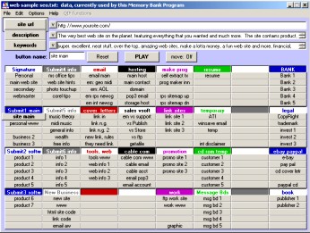 memory bank 'membank' web site promotion software