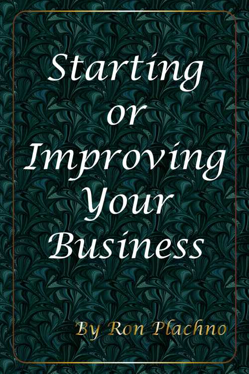 Starting or Imporving Your Business