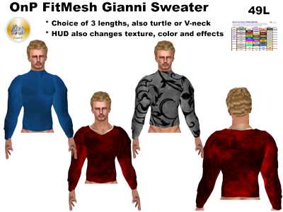 OnP Mesh Gianni Sweater