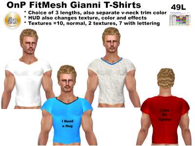 OnP Mesh Gianni T Shirts