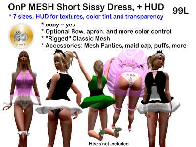 OnP Sissy Dress and Panties